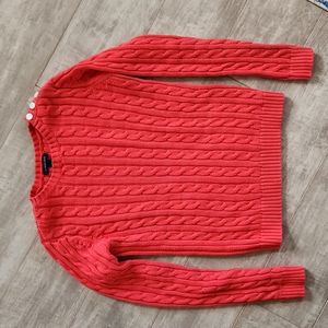 Lands End Cableknit Sweater